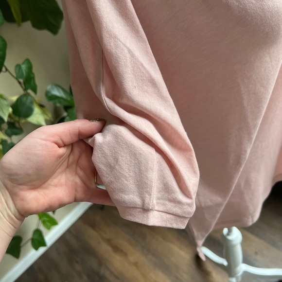 AUGUST INK Pink Choose Happy Loose Fit T Shirt | M/L - Picture 4 of 9